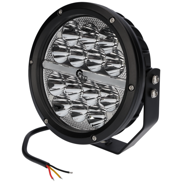 Fernscheinwerfer LED mit Positionslicht 5690LM mit Kabel 12/24V IP67 14+12 LEDs mit Cover