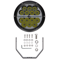 Fernscheinwerfer LED mit Positionslicht 5690LM mit Kabel 12/24V IP67 14+12 LEDs mit Cover