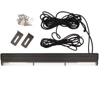 LED Warnanlage Warnleuchte super slim 473x23mm 3 Funktionen 36 LEDs mit Controllbox