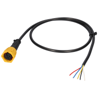 Anschlussstecker gelb 5pol 1m Kabel