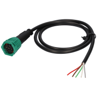 Anschlussstecker grün 5pol 1m Kabel