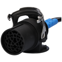 Kurzadapter 24V 15pol auf 2x 7pol mit 0,5m Kabel