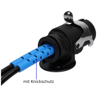 Kurzadapter 24V 15pol auf 2x 7pol mit 0,5m Kabel