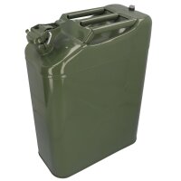 20L Kraftstoffkanister Metall Natogrün Benzin Diesel...