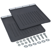 2x Schmutzfänger 220x240 mit Befestigungsmaterial