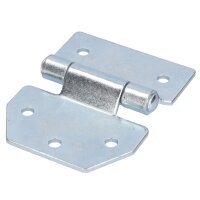 Türscharnier kurz 3 loch verzinkt