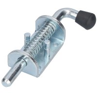Riegel anschraubbar 12mm mit Feder