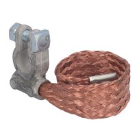 Masseband 20cm mit Batteriepol Loch 10mm Ø Erdung...