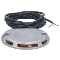 Warnblinkleuchte Rund LED für Ladebordwand 12V 24V...