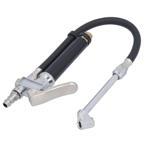 Reifenfüller für Zwillingsbereifung mit Schlauch und Skala Momentstecknippel