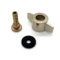 Flügelmutter M16x1,5mm 8mm Ø Luftanschluss für Reifenfüllschlauch