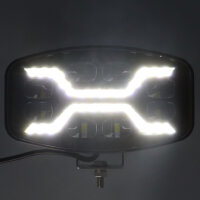 Fernscheinwerfer LED x Spider mit Positionslicht & Blitzlicht 12/24V IP69K 72 LEDs