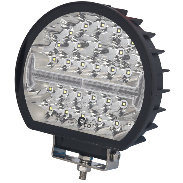 Fernscheinwerfer LED mit Positonslicht mit Kabel 12/24V 54 LEDs