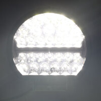 LED Fernscheinwerfer 54 LEDs 12V 24V mit Positionslicht Zusatzscheinwerfer LKW PKW