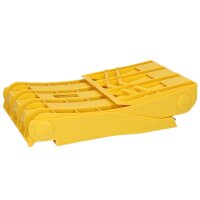 Hemmschuh Unterlegkeil mit Gleitschutz bis 5000kg klappbar faltbar G46 E46