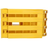 Hemmschuh Unterlegkeil mit Gleitschutz bis 5000kg klappbar faltbar G46 E46