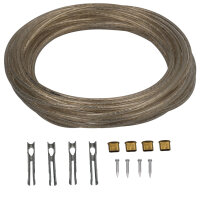 Zollseil nach Maß Meter 6mm Ø mit 4x...