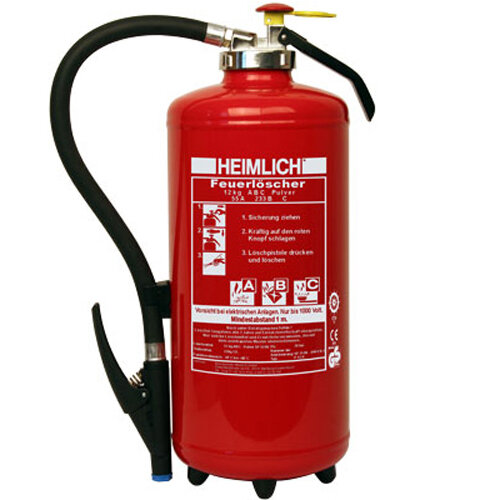 Heimlich P 12 H Pulverlöscher Aufladelöscher  12 kg